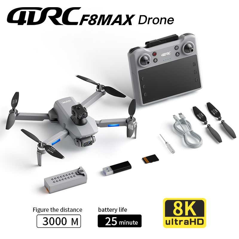 Drone Camera Professional - 2025 NEW F8 PRO MAX GPS