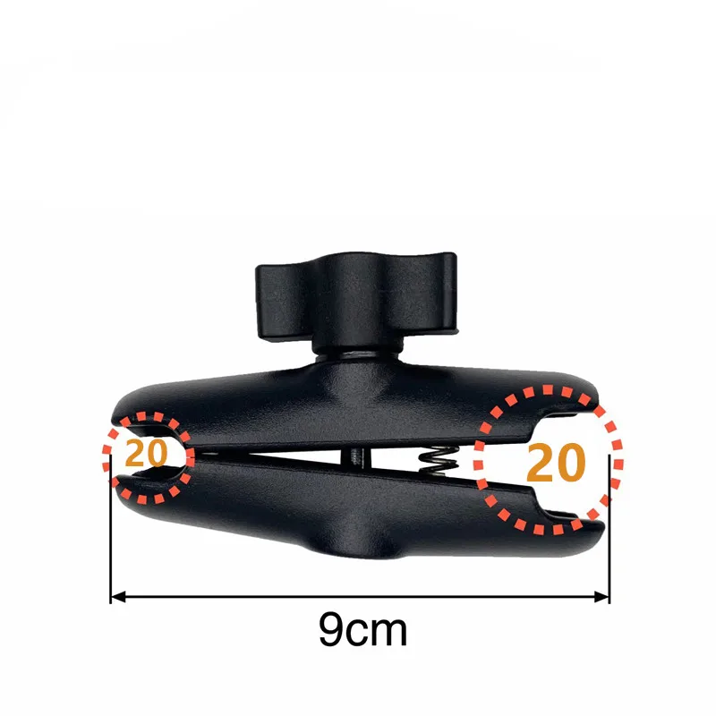 Drone Camera Action - Double Socket Arm Compatible with 20mm