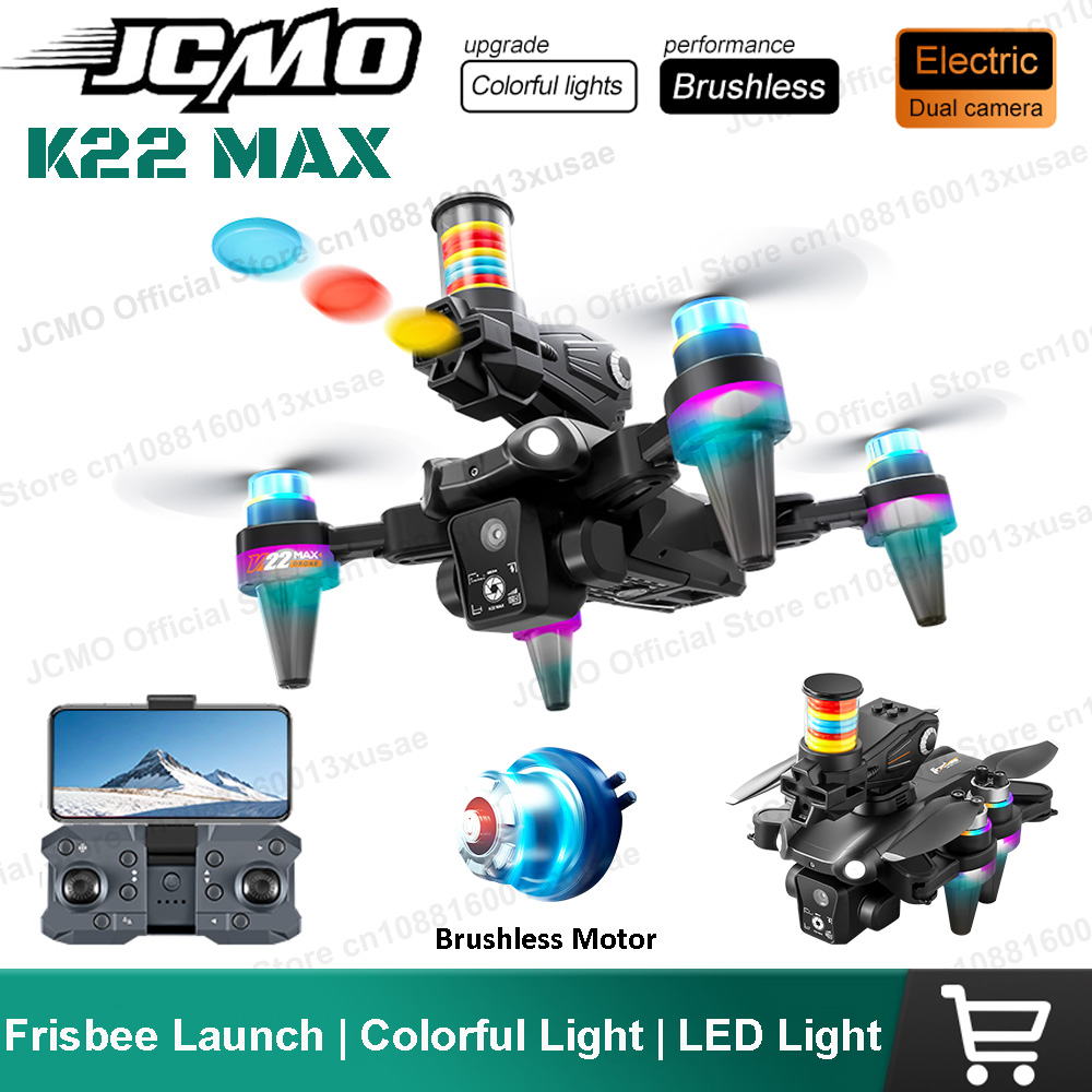 Drone Camera Professional - JCMO K22 MAX Frisbee Launch Drone