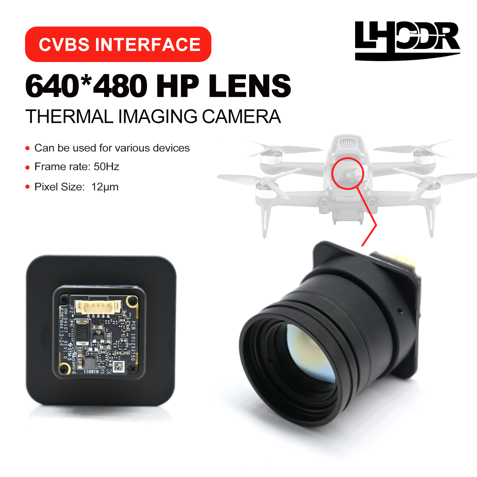 30mm 640x480 pix Drone thermal - Drone Camera Lens ulasan dan harga
