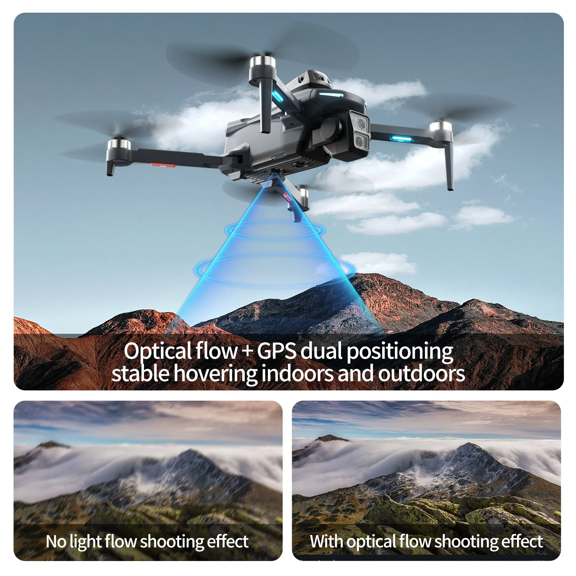 Lenovo XT606 Drone Professiona - Drone Camera Thermal ulasan dan harga