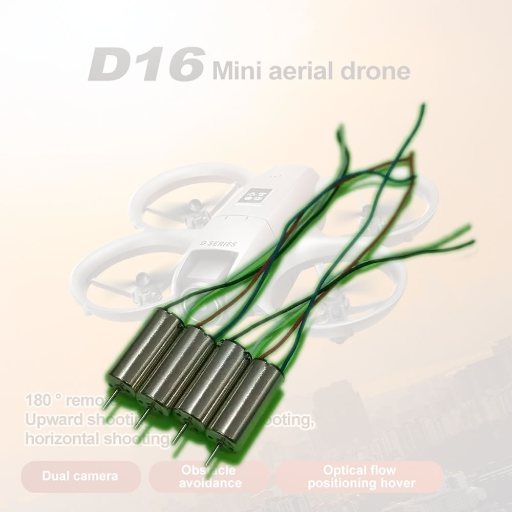 CW CCW Motor 4PCS for D16 Mini - Drone Camera Vlog ulasan dan harga