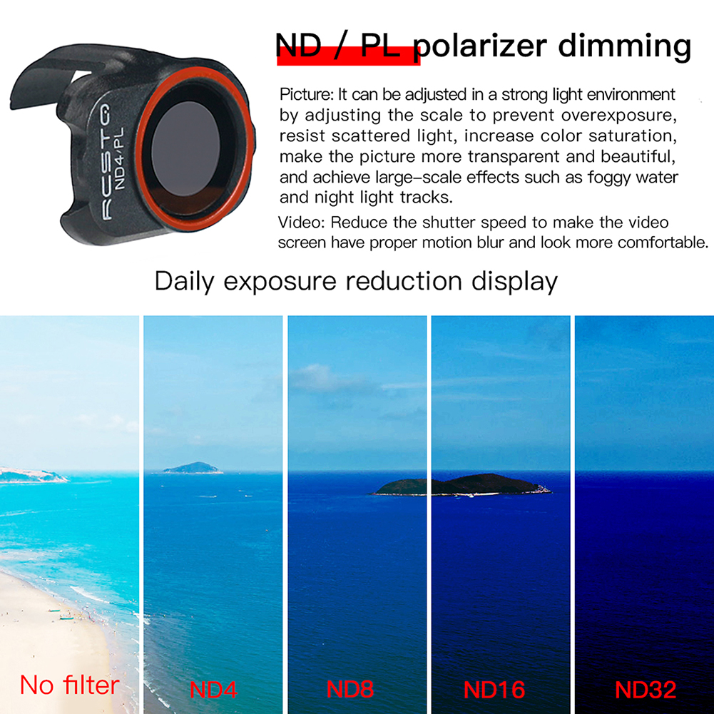 For DJI Mini 2 Camera Lens Fil - Drone Camera Filter ulasan dan harga