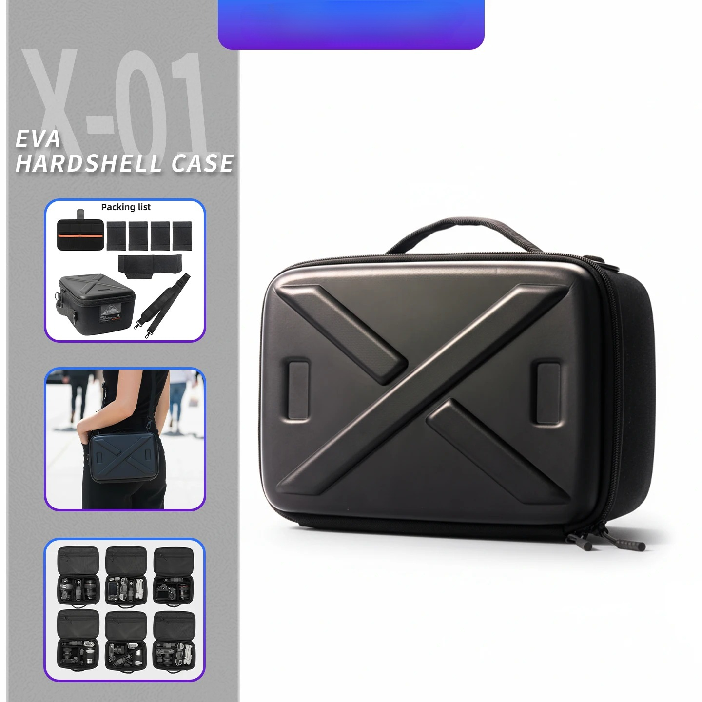 Hard-shell Waterproof Storage  - Drone Camera Waterproof ulasan dan harga