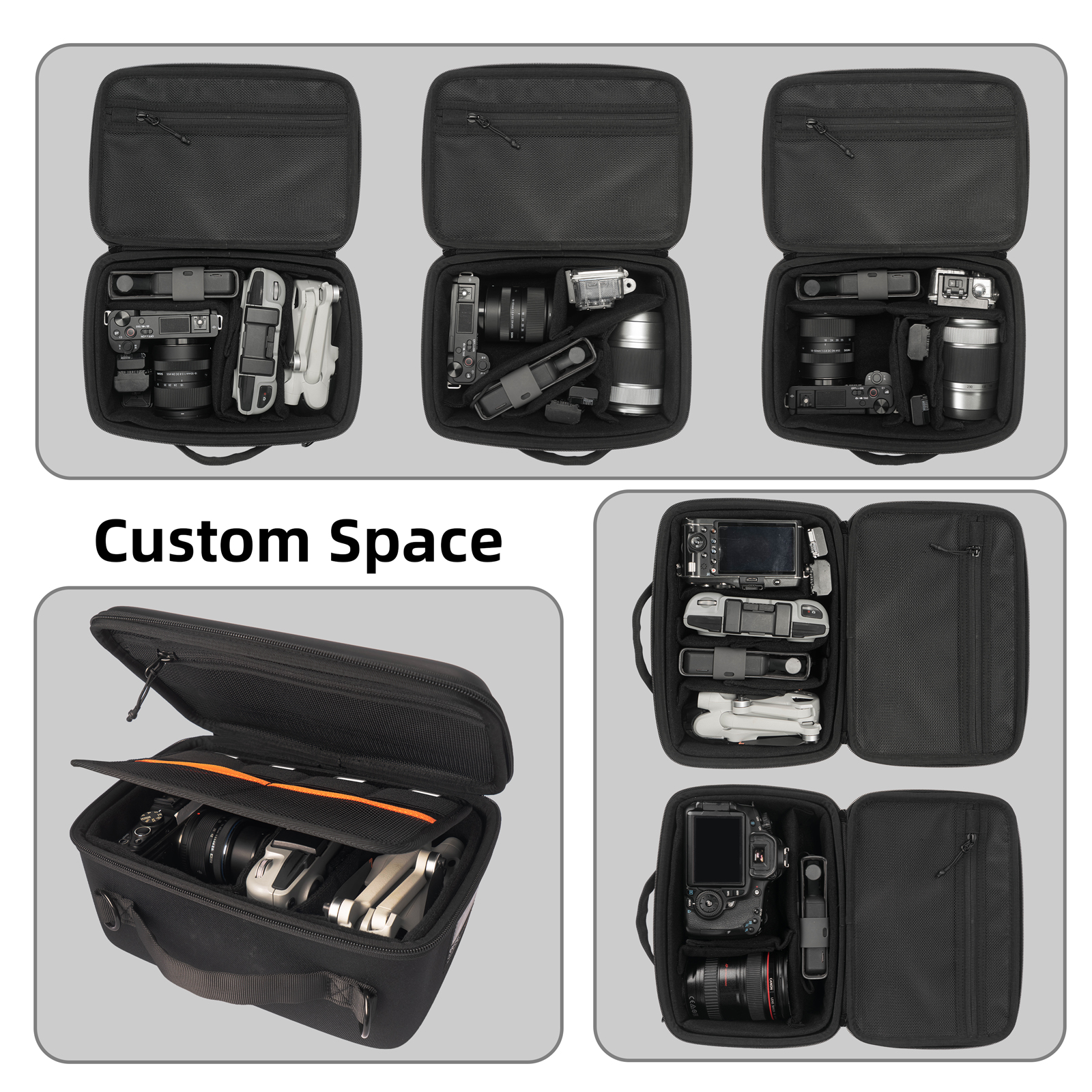 Hard-shell Waterproof Storage  - Drone Camera Waterproof ulasan dan harga