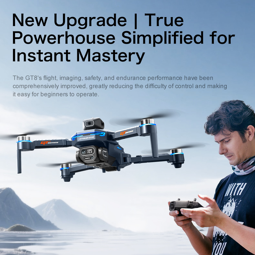 Lenovo GT8 Drone 8K Profession - Drone Camera Thermal ulasan dan harga