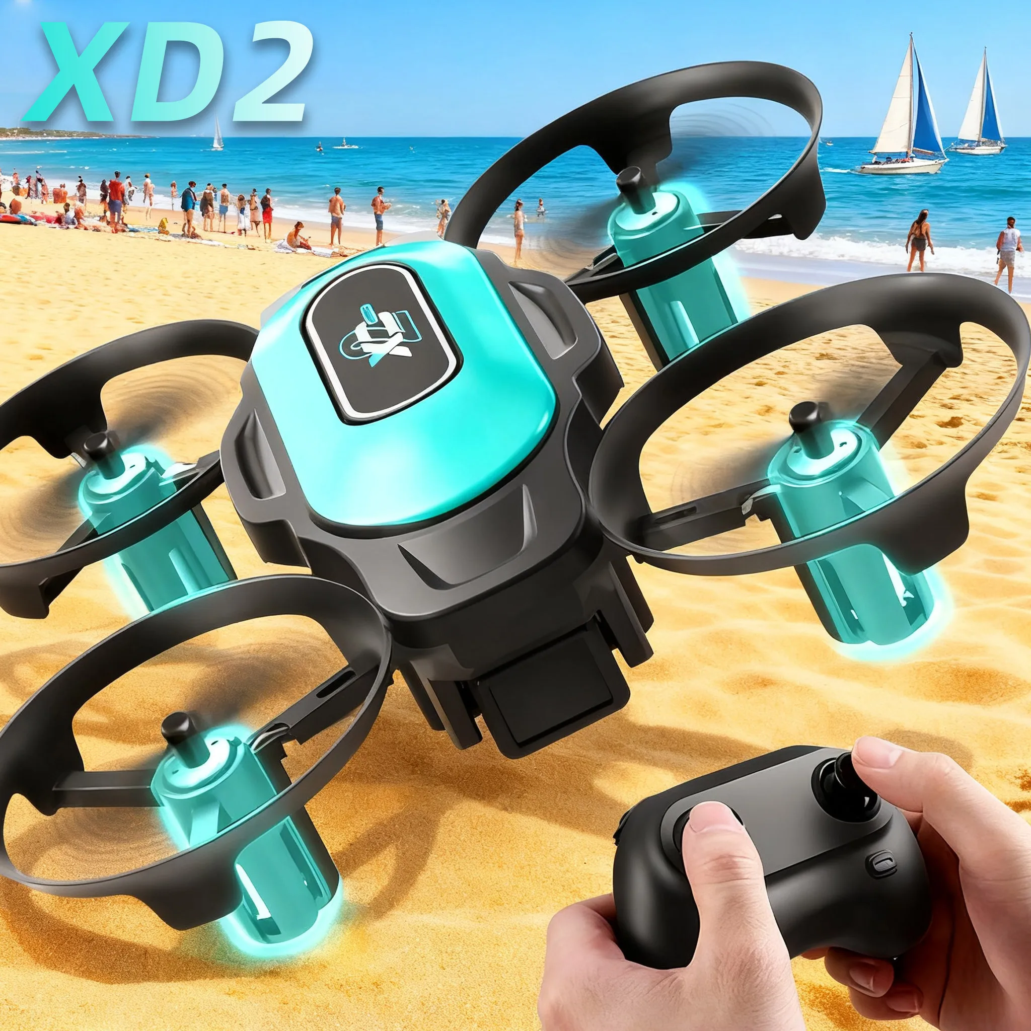 XD2 Mini Drone, 360° Stunt Fli - Drone Camera Night Vision ulasan dan harga