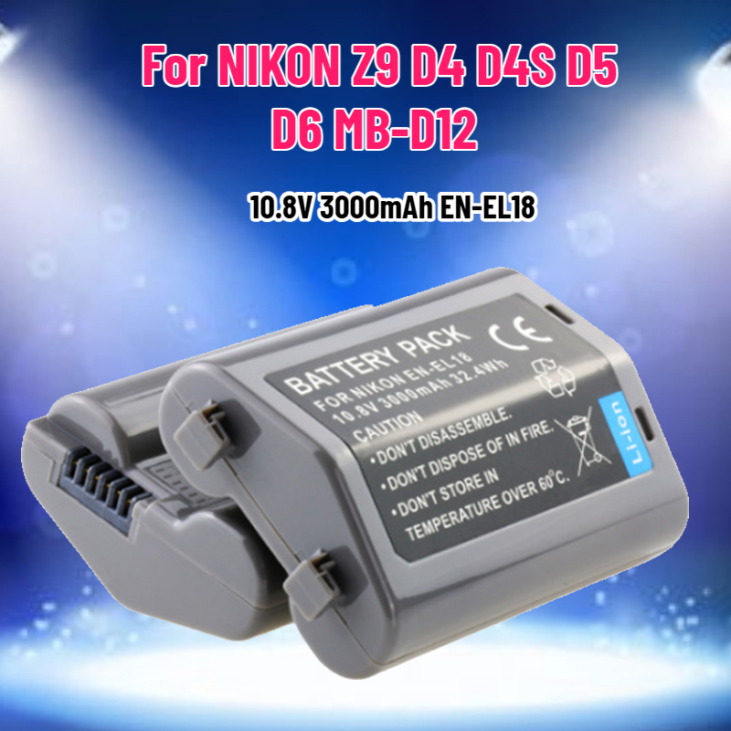 10.8V 3000mAh EN-EL18 EN-EL18A - Drone Camera Action ulasan dan harga
