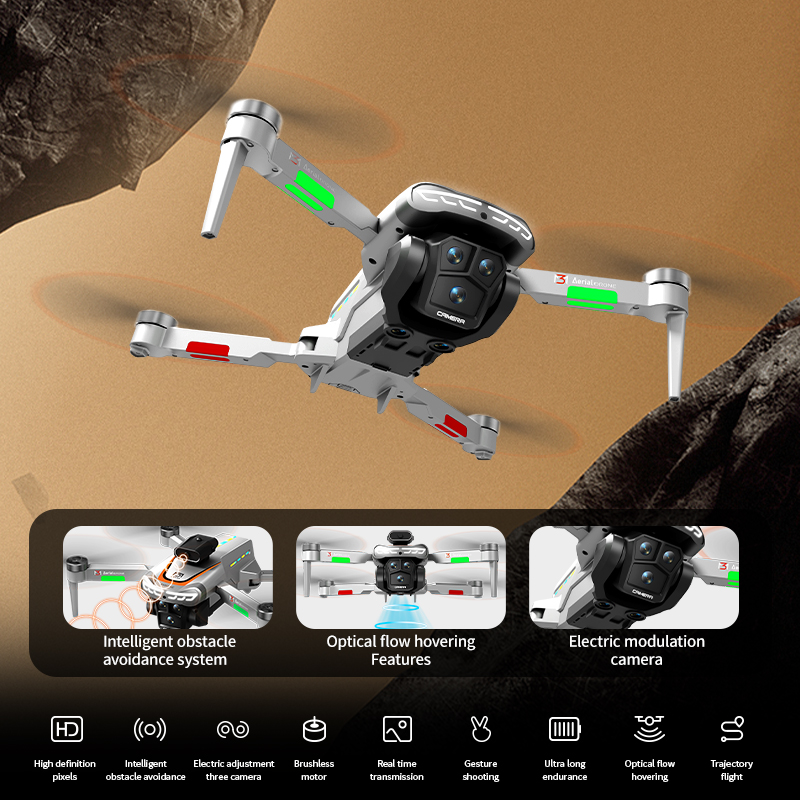 M3 Professional Drone 4K HD Ae - Drone Camera With Gimbal ulasan dan harga