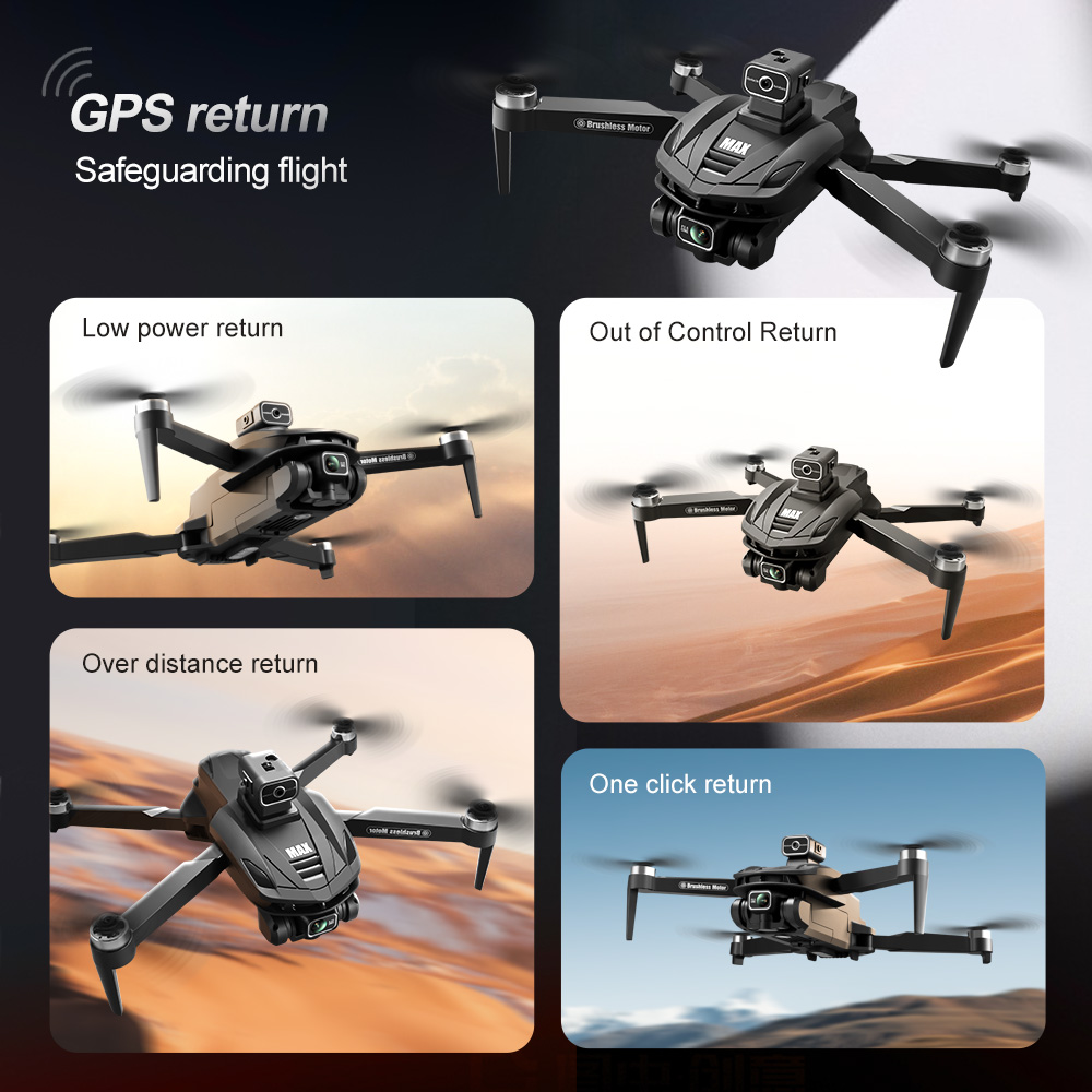 V168 PRO Max GPS Drone 8K Prof - Drone Camera Night Vision ulasan dan harga