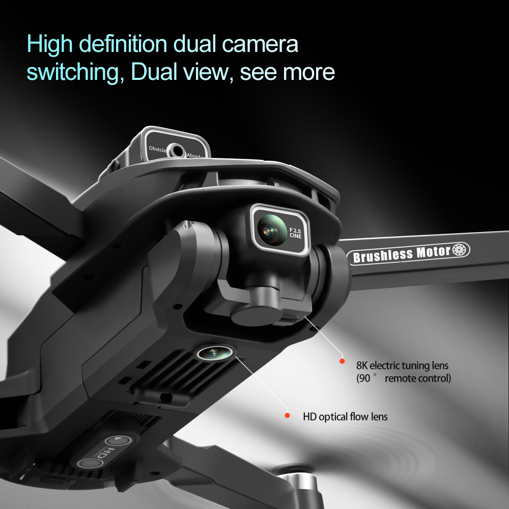 V168 PRO Max GPS Drone 8K Prof - Drone Camera Night Vision ulasan dan harga