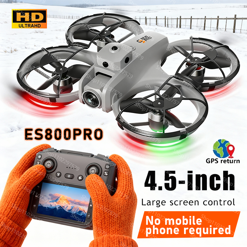 New ES800PRO Drone 4K HD Aeria - Drone Camera Vlog ulasan dan harga