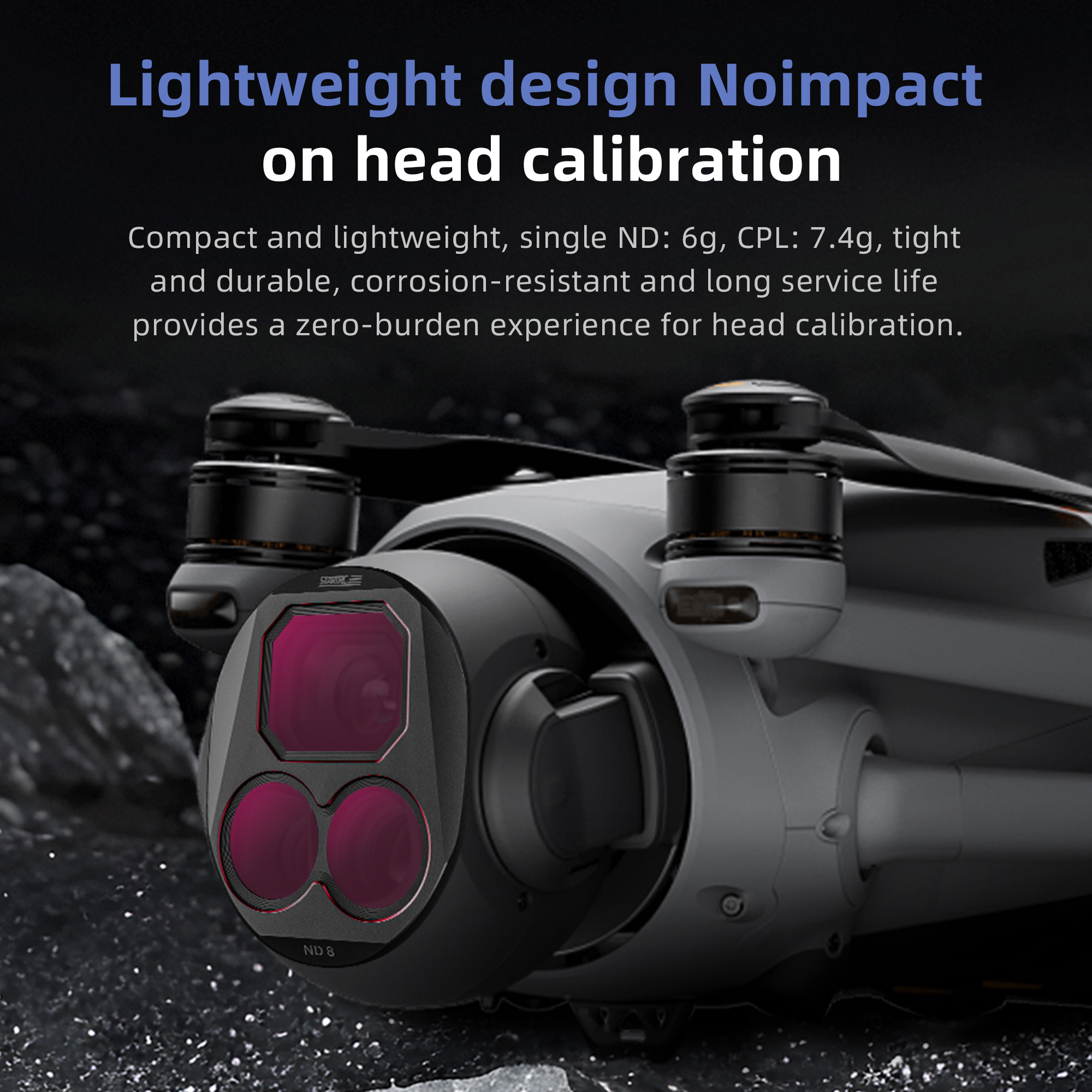 4Pcs Drone Camera ND Filters S - Drone Camera Waterproof ulasan dan harga