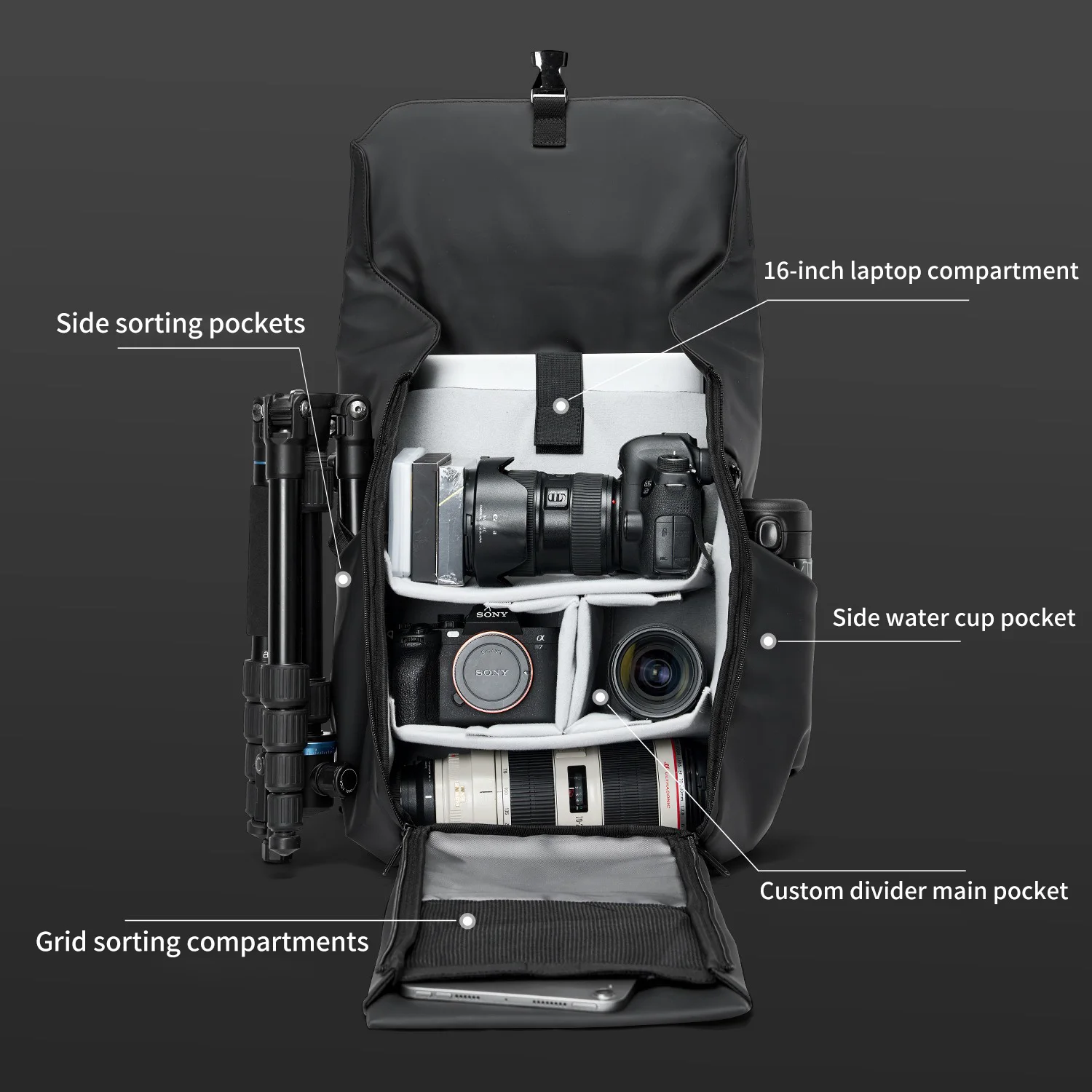 Photography backpack DSLR came - Drone Camera Waterproof ulasan dan harga