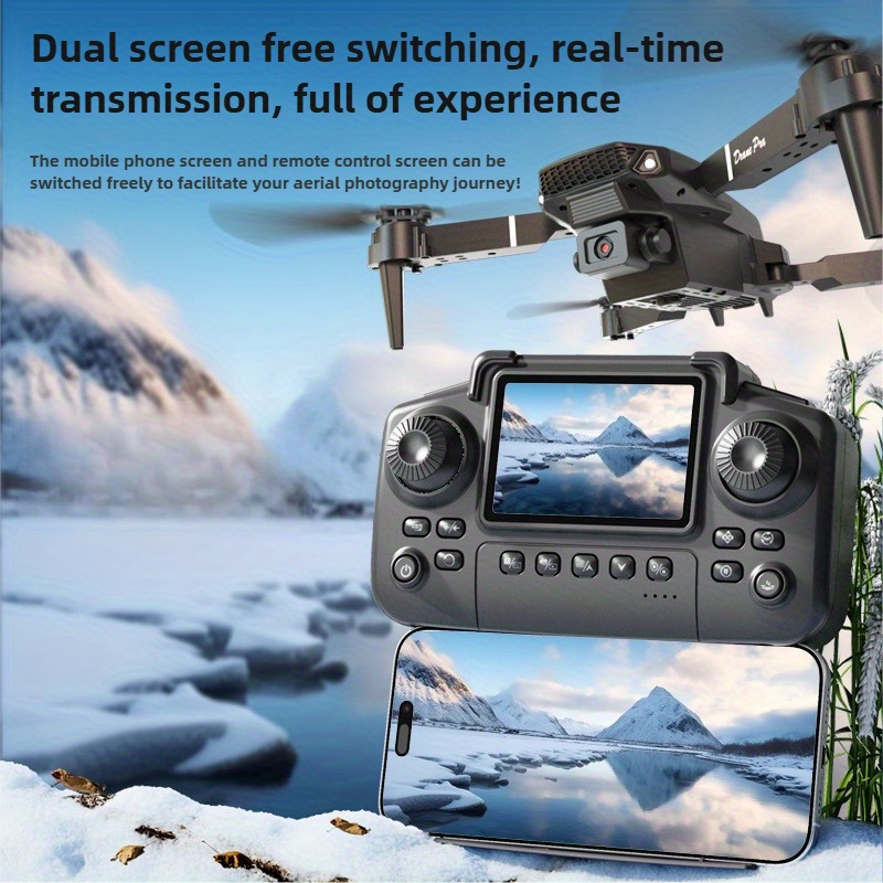 E88 Pro RC Drone WiFi FPV Heig - Drone Camera Wide Angle ulasan dan harga
