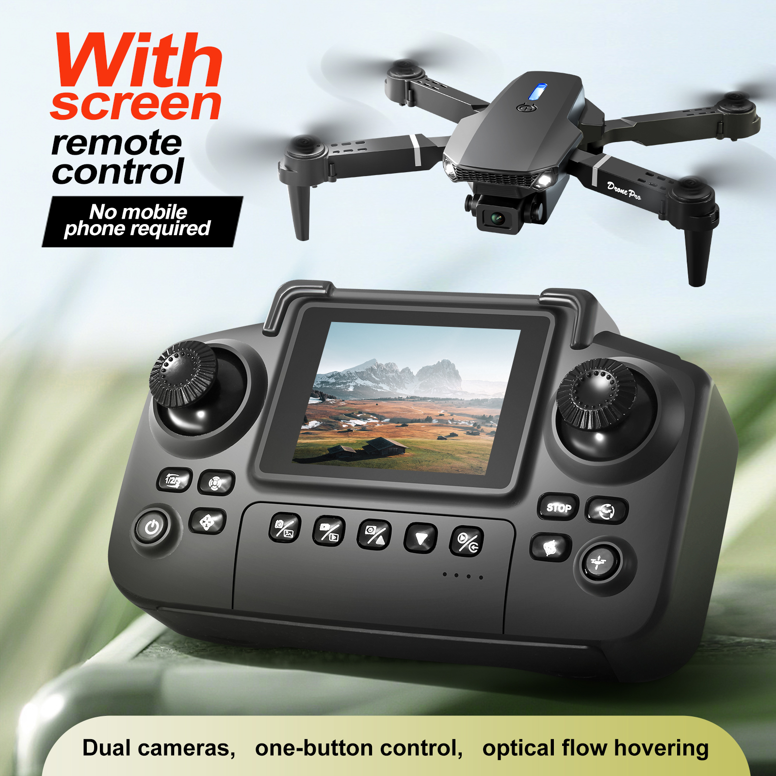 2025 New E88 E99 Upgraded Dron - Drone Camera 4K ulasan dan harga