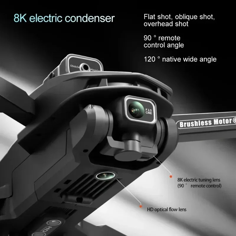 Lenovo V168 Drone 4K Professin - Drone Camera Wide Angle ulasan dan harga