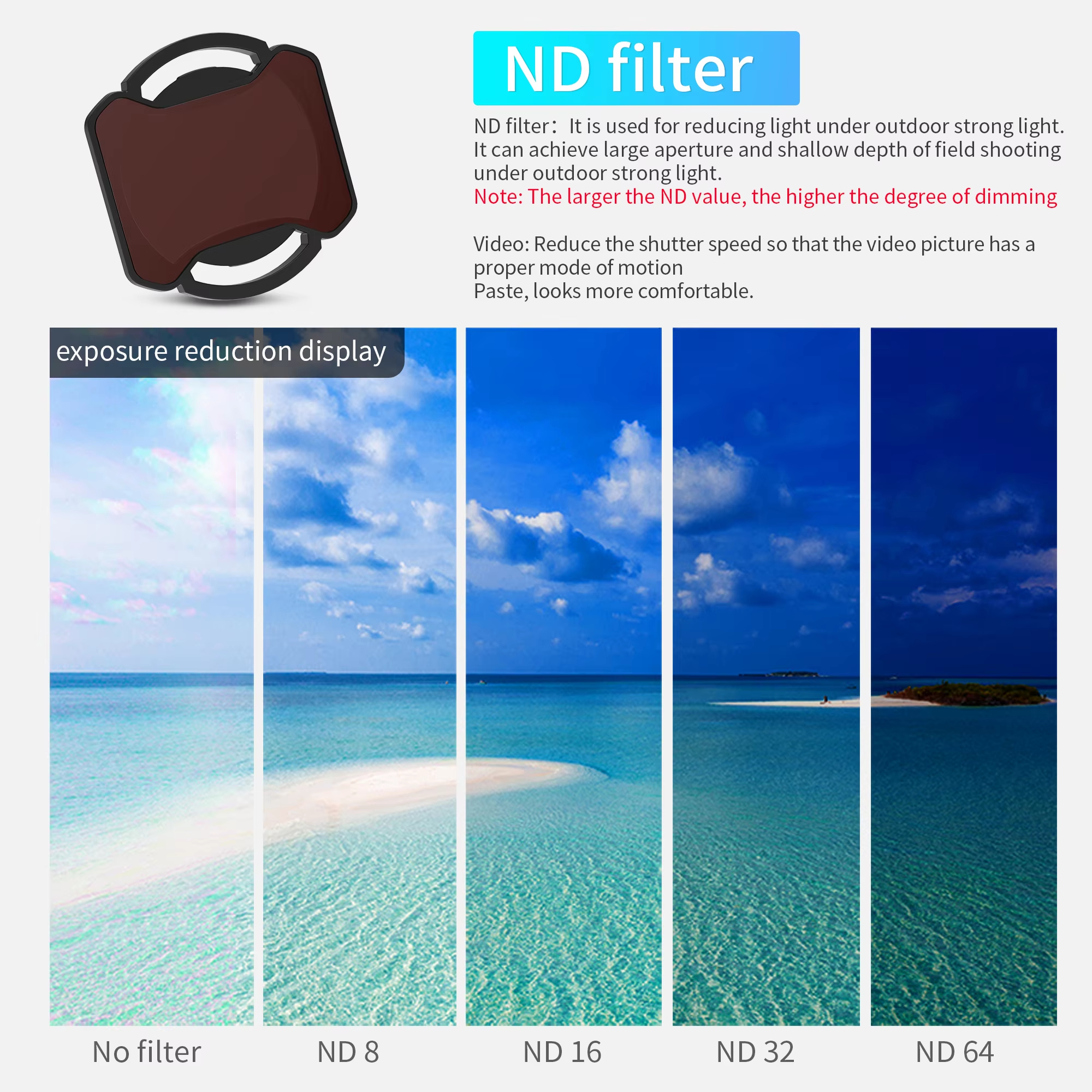 RCSTQ ND Filter For DJI Avata  - Drone Camera Filter ulasan dan harga