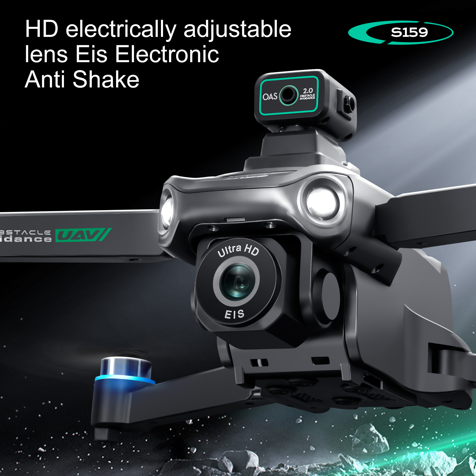 S159 GPS Drone 4K Profesional  - Drone Camera Night Vision ulasan dan harga