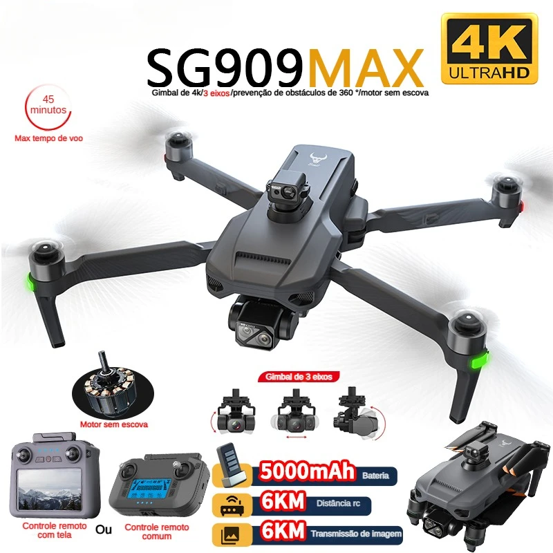 ZLL SG909 SG909MAX Professiona - Drone Camera 4K ulasan dan harga